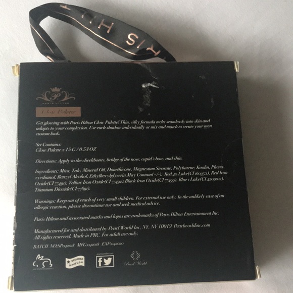 NEW Paris Hilton Glow Palette Makeup Highlighter - Picture 2 of 6